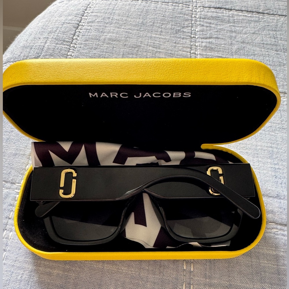 Marc Jacobs Marc Rectangular Sunglasses, 57mm Squ… - image 7
